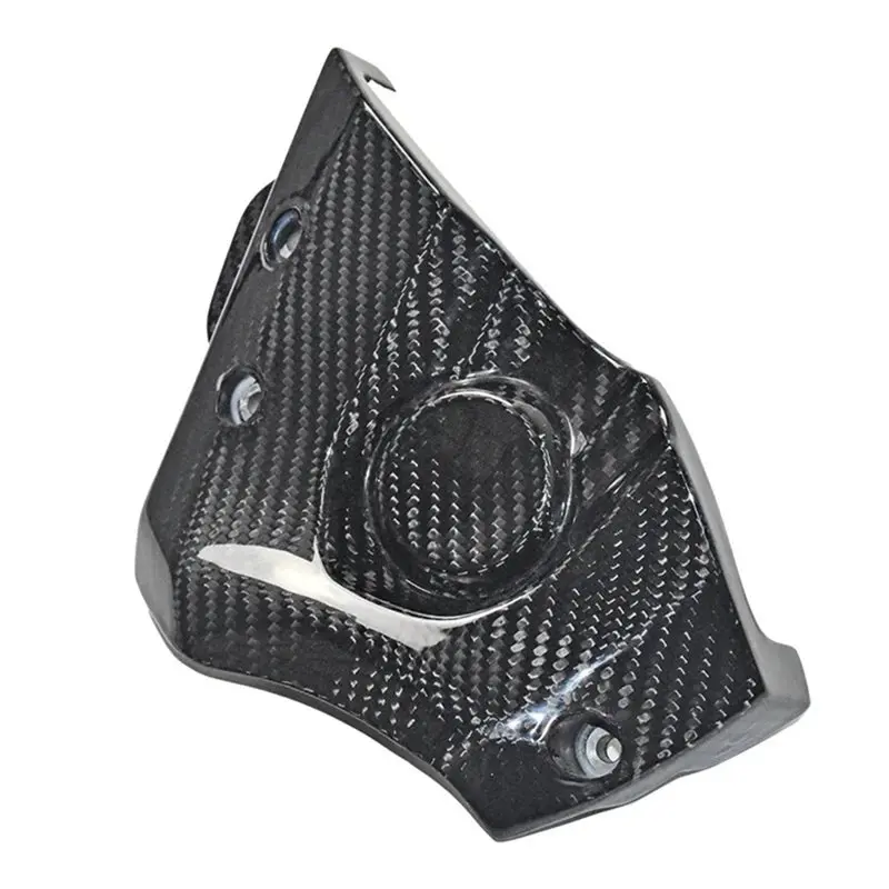 

Motorcycle Accessories For MT 07 MT07 FZ 07 FZ07 2013- 2022 Carbon Fiber Engine Hood Sprocket Cover 100%