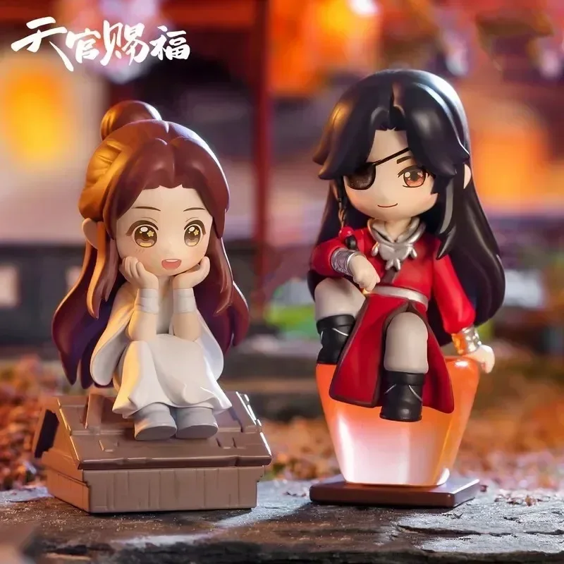 Anime Tian Guan Ci Fu Figures Blind Box Meet You Series Xielian Huacheng Model Dolls Action Figure Mysterious Box Children Gifts