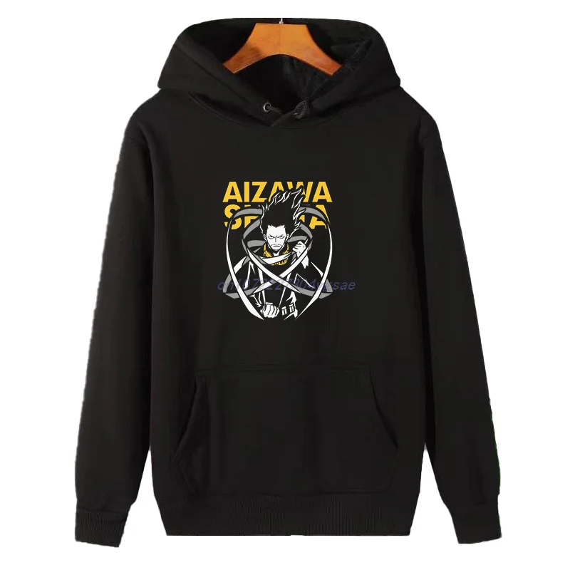 My Male Hero Academia Fashion Winter Essentials Hoodie Hooded Sweatshirt Sweaters Anime Manga Shota Aizawa New Sweatshirts