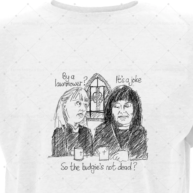 

2026 men T-Shirt Hoodie The Vicar of Dibley British Comedy Daftness Mums Hand Drawn Comic style Unisex S-6XL Plus Size Friendly