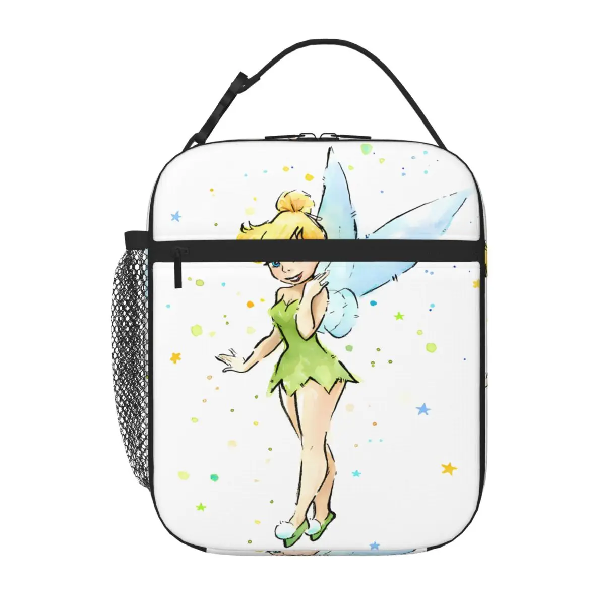 Bestselling Tinker Bell Olga Shvartsur Transparent Travel Style Commuter Lunch Bag Errand Run Outdoor Lunch Bag