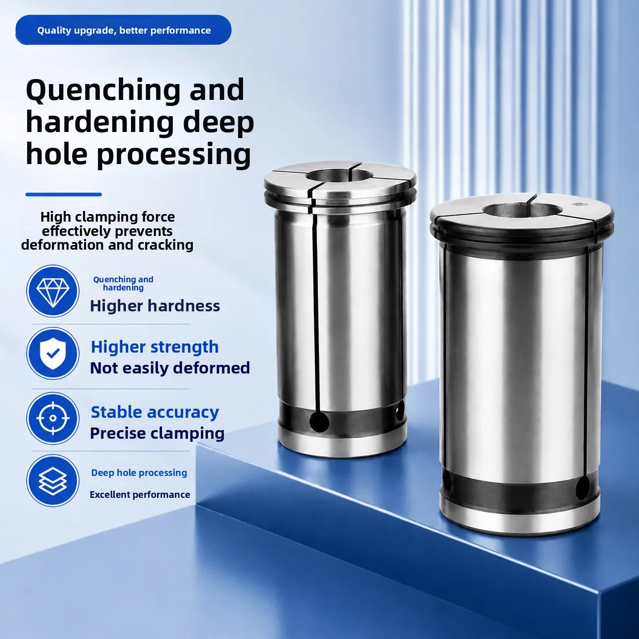ER25 Heavy Duty Strong Spring Collet Wear Resistant for CNC Machining Center