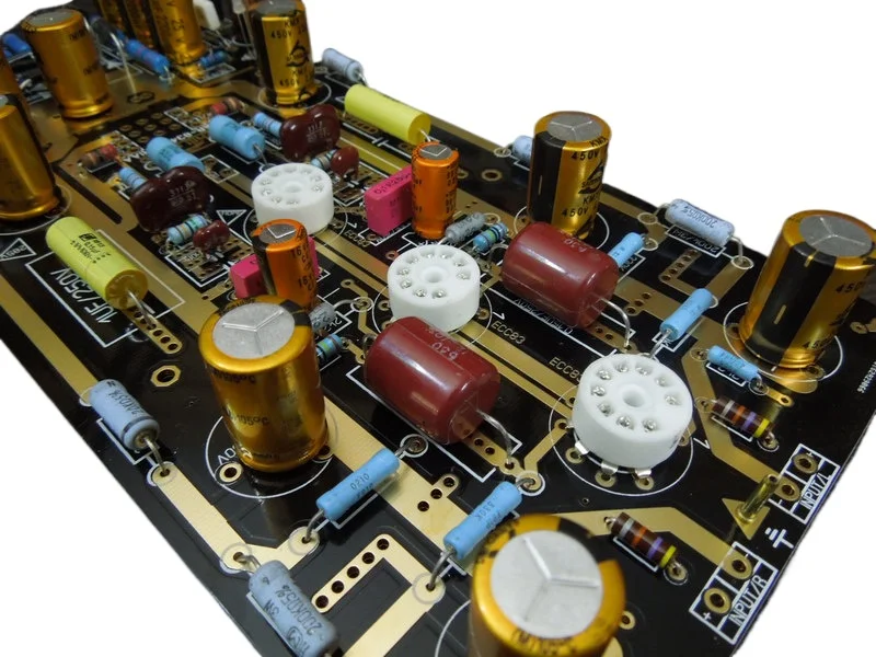 Latest UK EAR834 MM RIAA Tube Phono Amplifier Stereo Amplifier LP Turntable Preamplifier DIY Kit