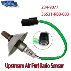 234-9077 36531-RB0-003 Upstream Lambda Air Fuel Ratio O2 Oxygen Sensor for 2009 2010 Honda City Jazz Civic Accord Accessories