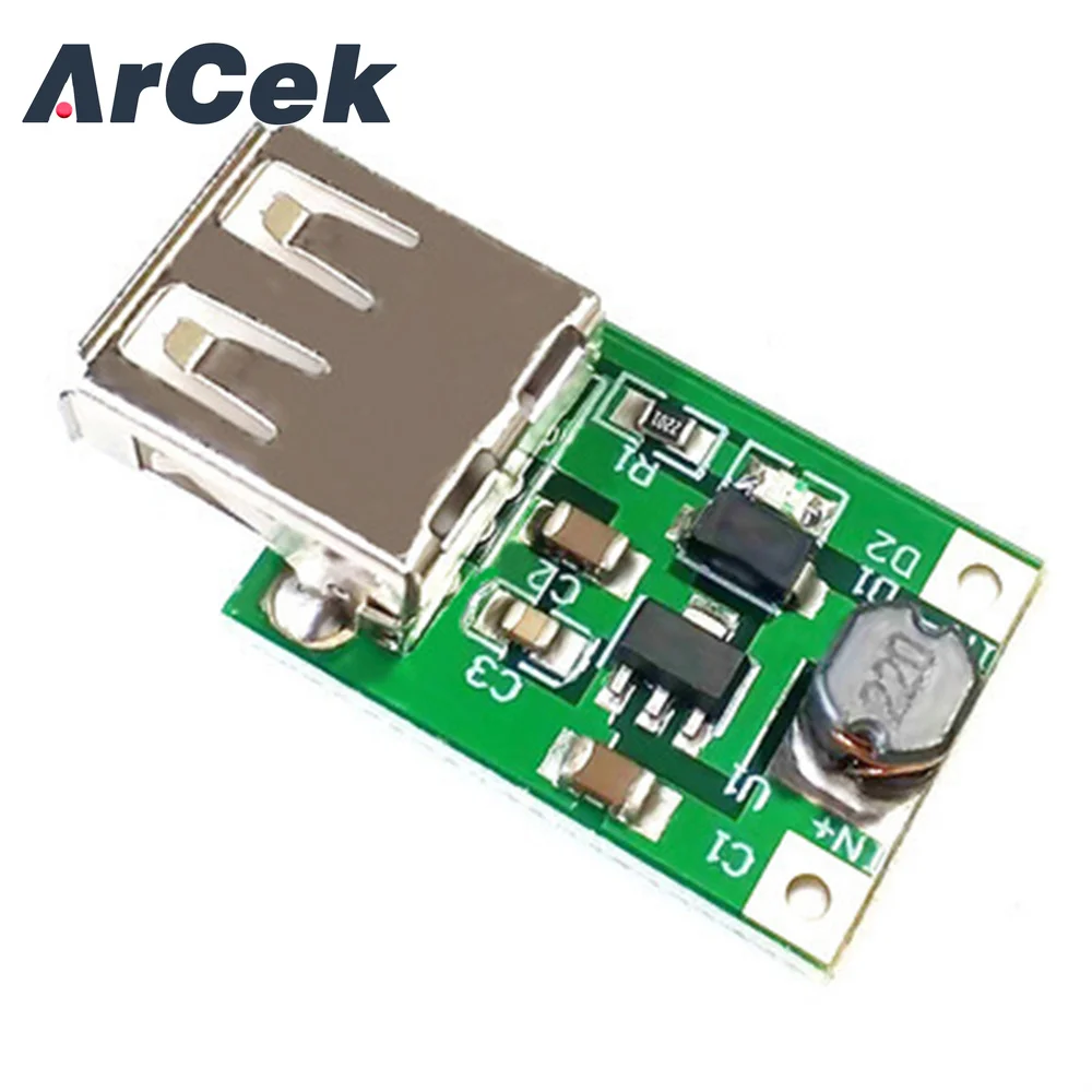 DC-DC 2V-5V to 5V 1200MA 1.2A Step-Up Booster USB Mobile Power Supply Module Lithium Battery Charger Board For Phone Camera