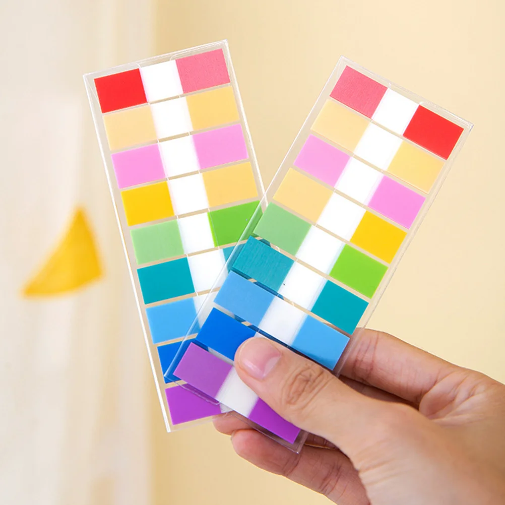 900 قطعة من علامات تبويب مؤشر الصفحة الفلورسنت علامات تبويب الكتب لتهرين علامات كتاب تنظيم الملاحظات #5