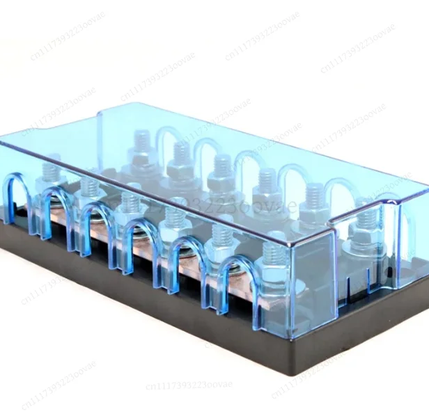 df DC32V 6 Way Automotive MEGA ANM Fuse Block Holder 12V 24V Car Truck Bus Circuit Protection Auto Spare Parts Accessories
