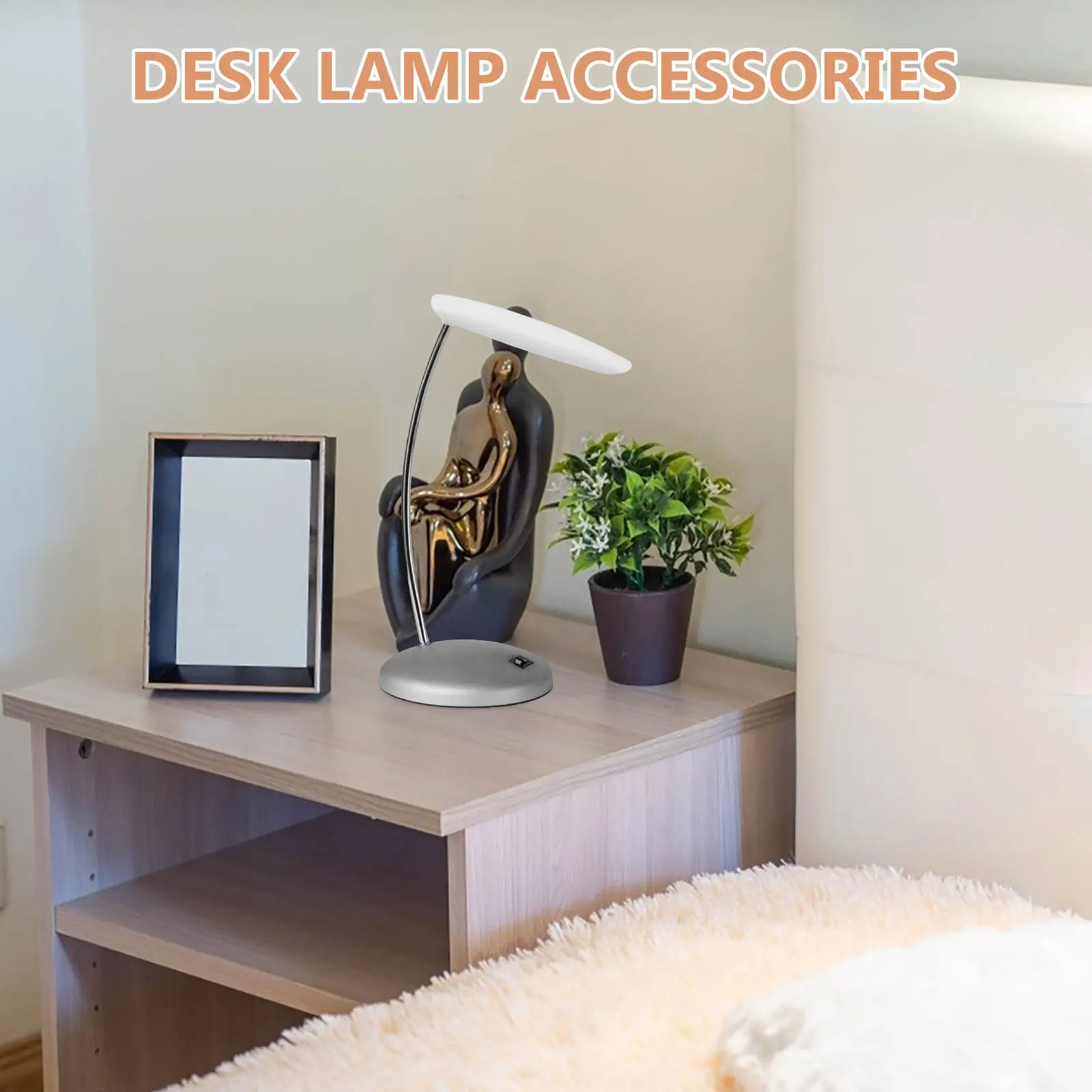 

2 комплекта корпусов для светодиодных настольных ламп из АБС-пластика, запасные части, защита глаз, светильник для чтения, набор для самостоятельной сборки, товары для дома и офиса