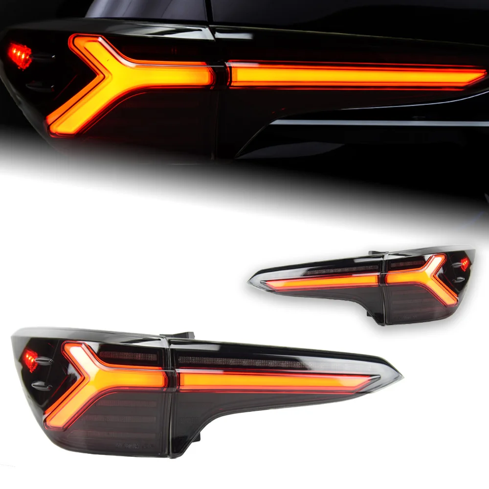 Car Styling Tail Lampfor Toyota Fortuner Tail Lights 2016-2019 New Fortuner LED Tail Light DRL Dynamic Signal auto Accessories