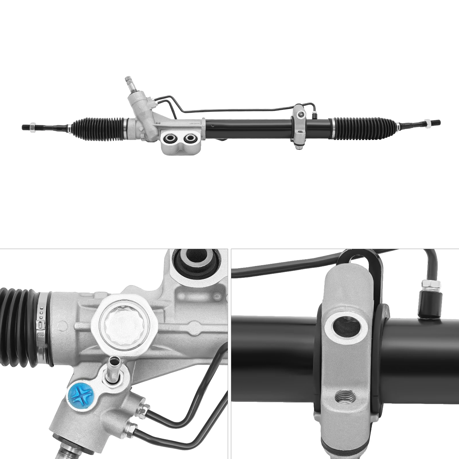 

Power Steering Rack For 2004-2015 Nissan Navarra, Black Power Steering Gear Rack, Power Steering Assembly