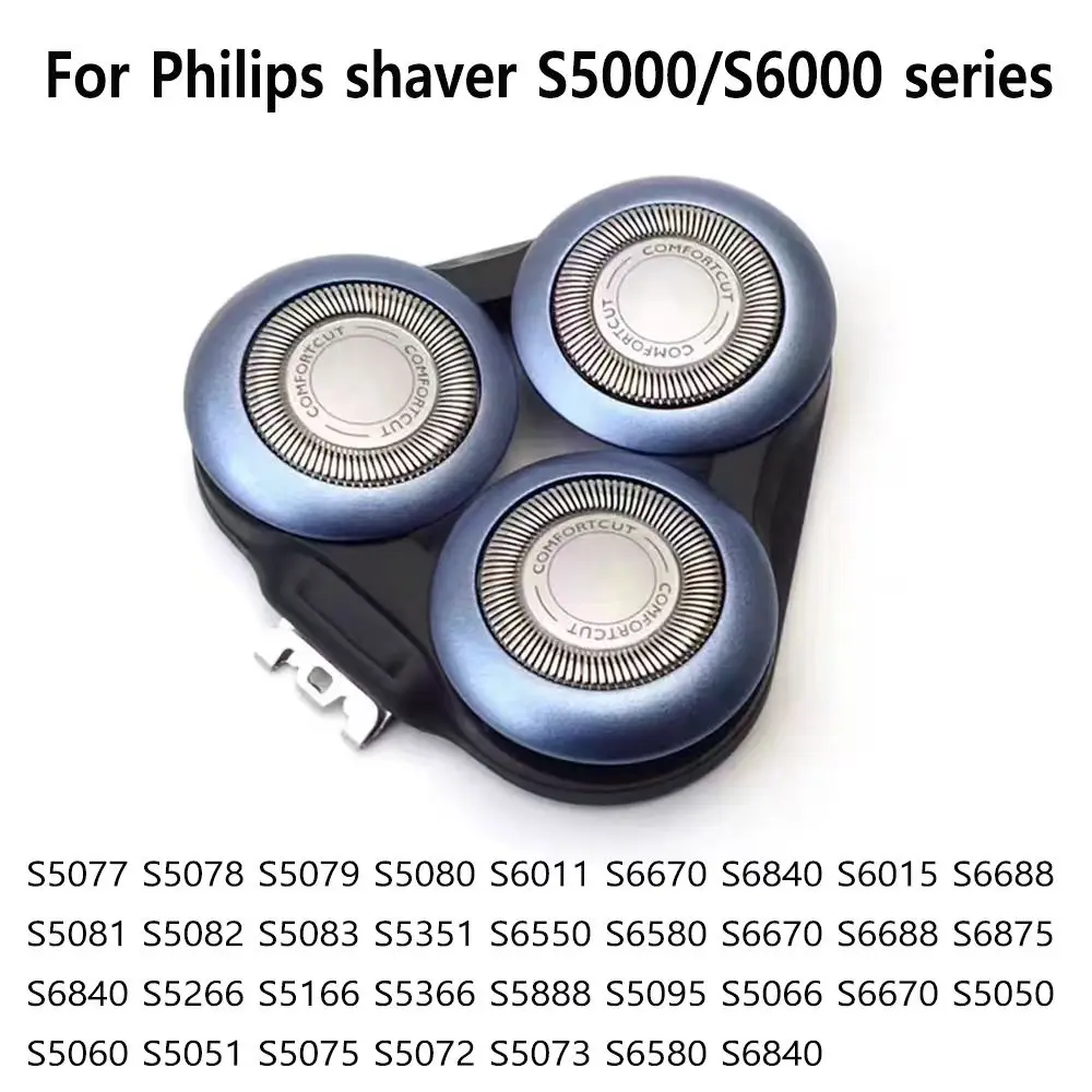 Replacement Shaver Head For Philips S6000 S6011 S6015 S6840 S6550 S6580 S6670 S6688 S6875 S6840 S5266 S5166 S5366 Razor Blade
