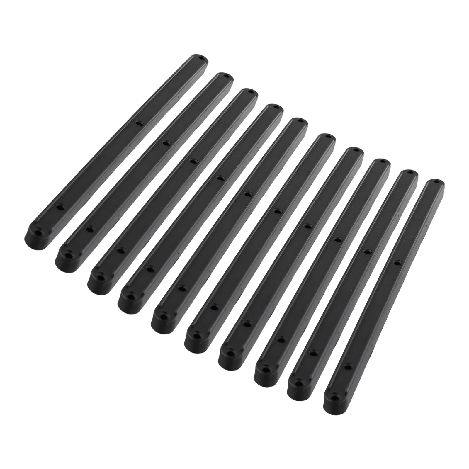 10 Pieces Plastic Drawer Slides Replacement Drawer Runners 180/235/298mm Quiet and Smooth Sliding for Pull-Out Cabinets