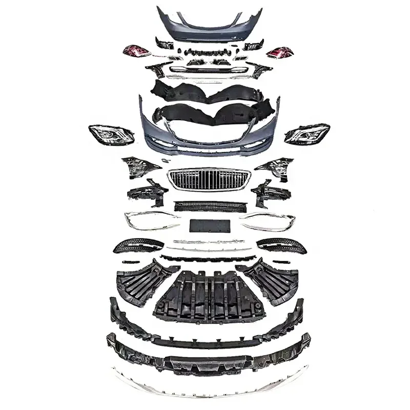 

Upgrade Modification KitMaybach Body Kit For W222 S63 S65 2018-On S Class W222 PP Material Same As Original Bumper