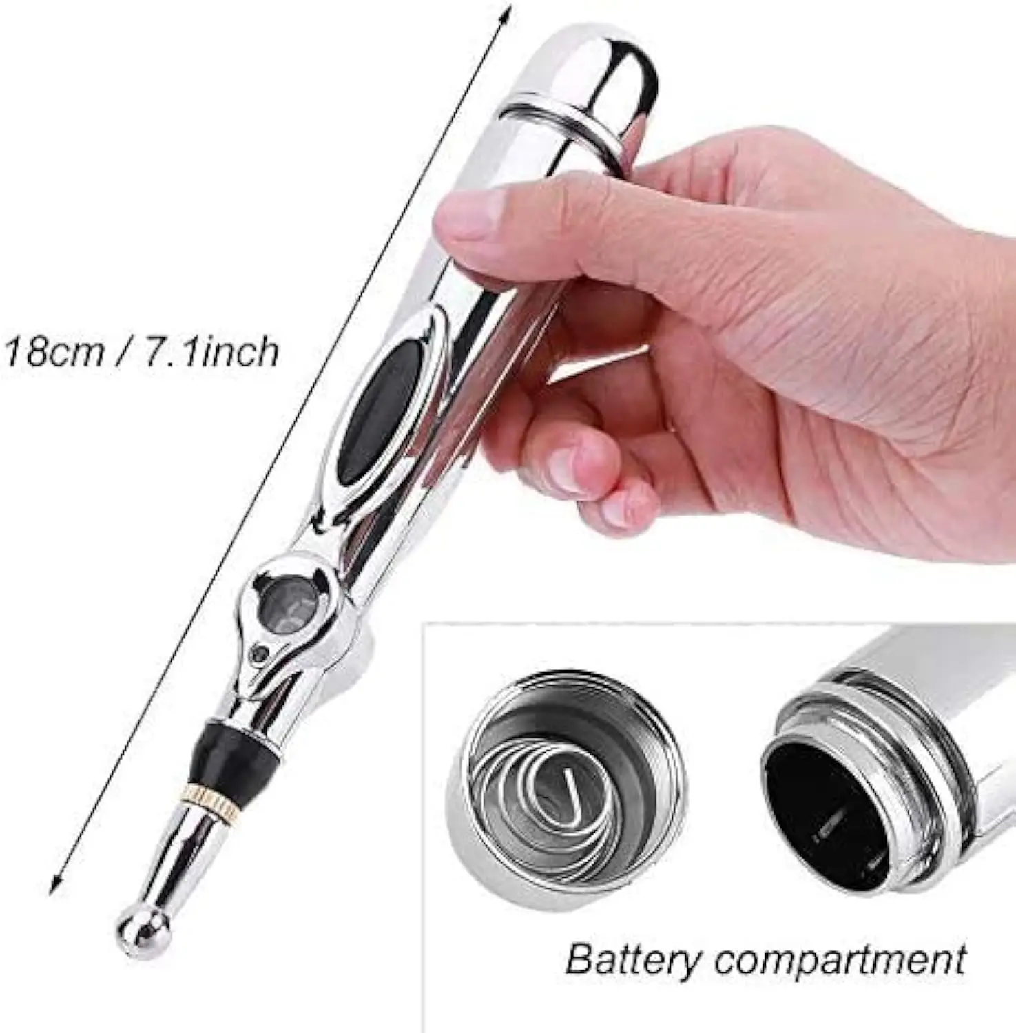 Electronic Acupuncture Pen, 3-in-1 Meridian Energy Pen for Pain Relief, Therapy for Meridians, Acupuncture Machine