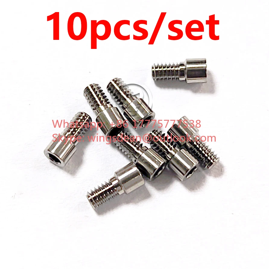 10pcs Abutment Final Screw Made By Medical Grade 5 ELI Titanium for Dentium Superline Cemented Abutment Multi Unit Abutment