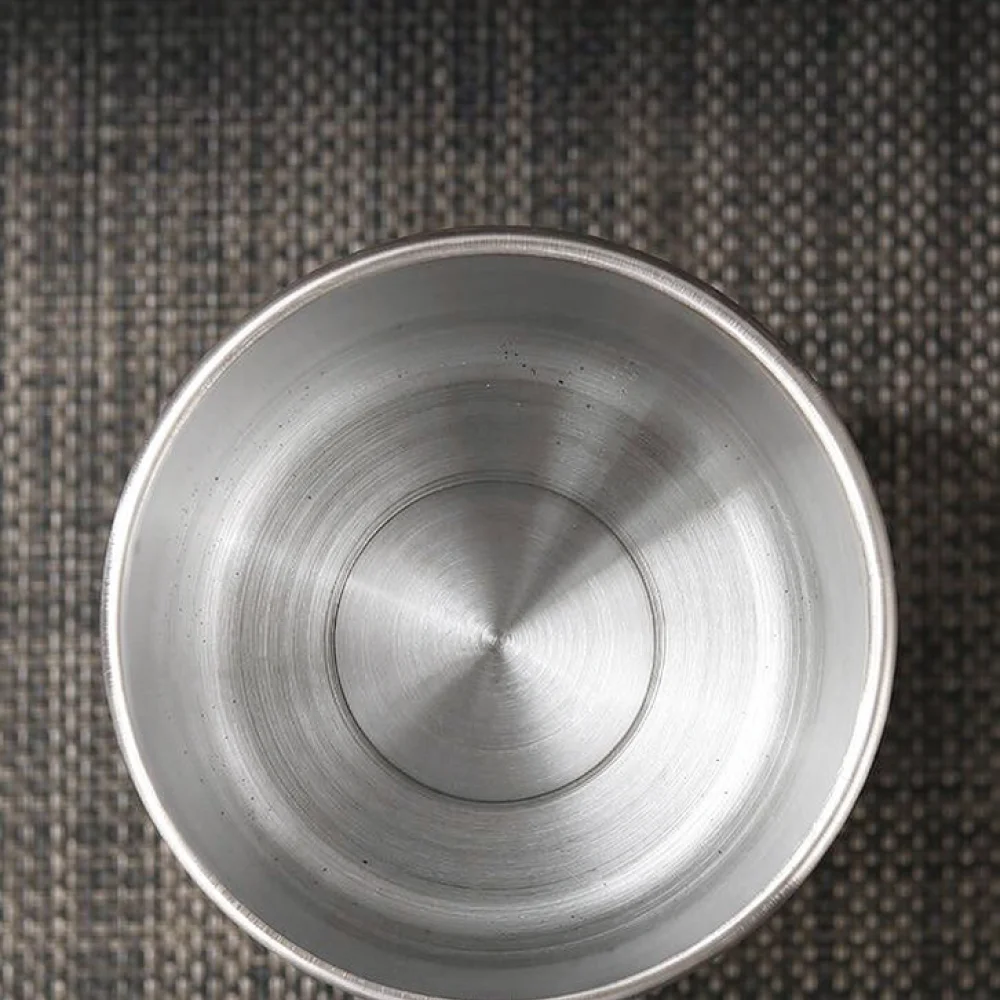 Food Grade 304 Stainless Steel Tea Jar Sealed Metal Tin Moisture Proof Organizer For Coffee Beans Travel Camping Gear