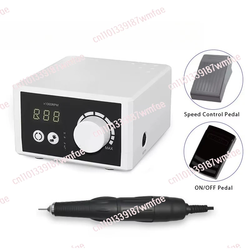 38k Wood Jewelry Engraving Micro Motor Handle 38000rpm Lab Polished Carbon Brush Motor 110V
