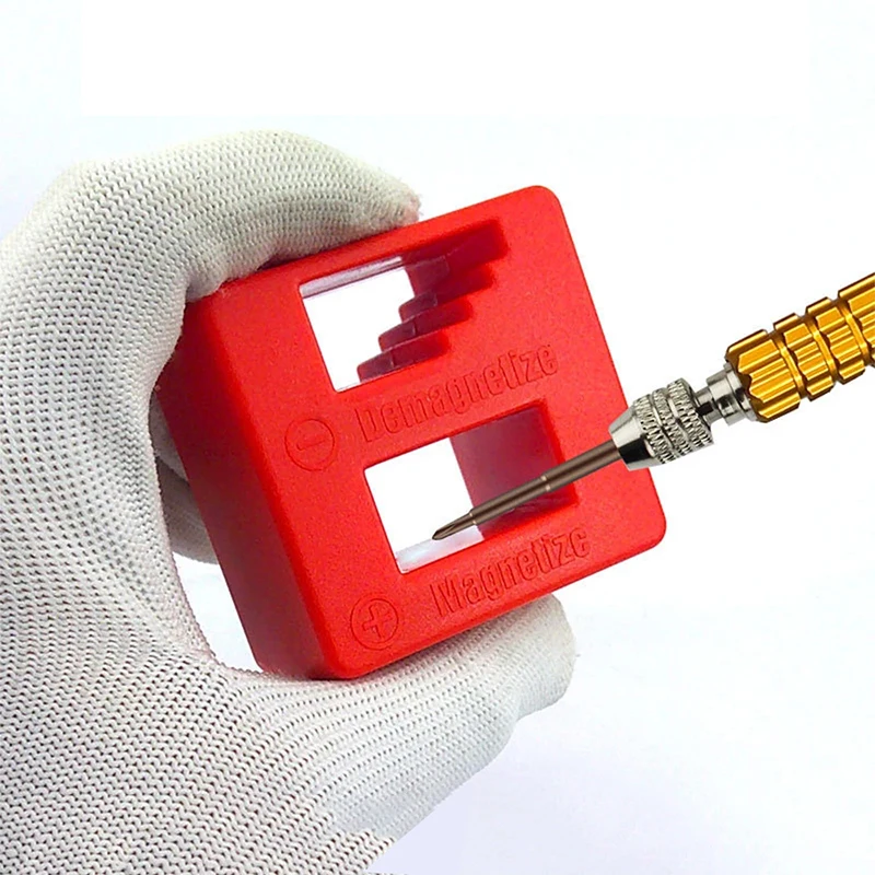 Precision Magnetizing and Degausser Screwdriver Magnetizing and Degaussing Screw Two-in-One Fast Magnetizing and Degaussing Tool