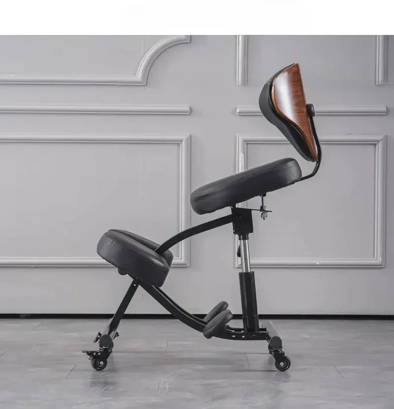 Posture adult computer edentary engineering writing anti-back pain lifting backrest kneeling chair