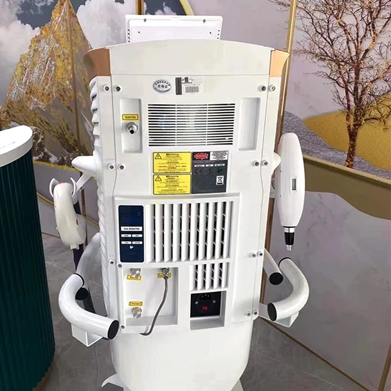 2-in-1 Rejuvenating and Brightening Skin, Shrinking Pores, Reducing Pigmentation, Permanent Hair Removal, Beauty Laser Machine