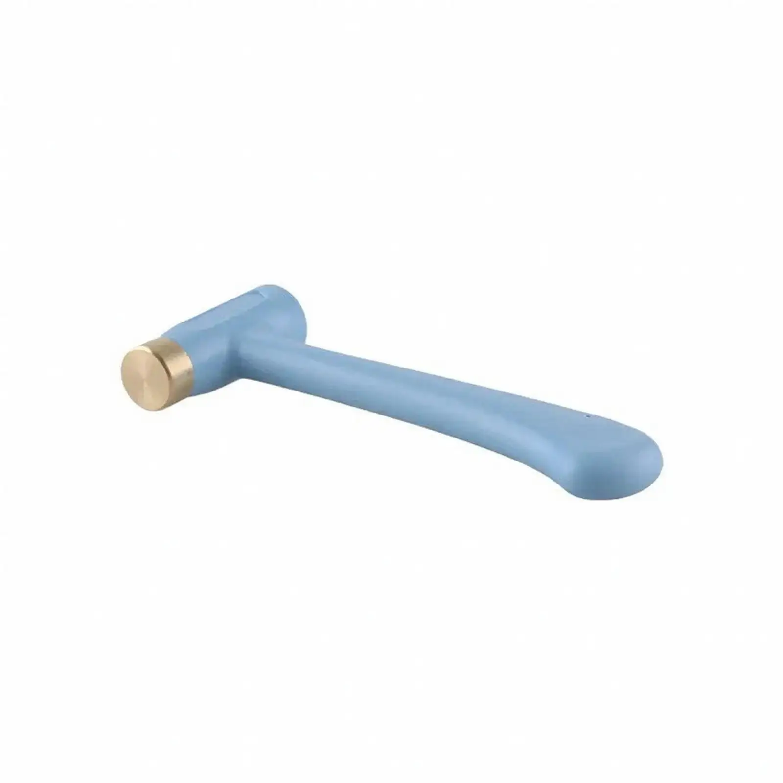 Jewelry Metalworking Bench Tool Compact Metal Forming Tool Blue-Finished Jewelry Stamping Block for Hobbyists, Home Studios