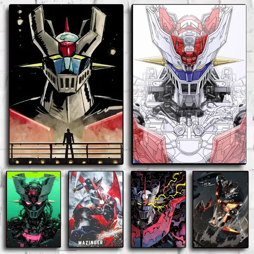 ملصق M-Mazinger Z Robot ملصق مثالي ذاتي اللصق مصمم لمساحات المكاتب المنزلية لتناول الطعام #1
