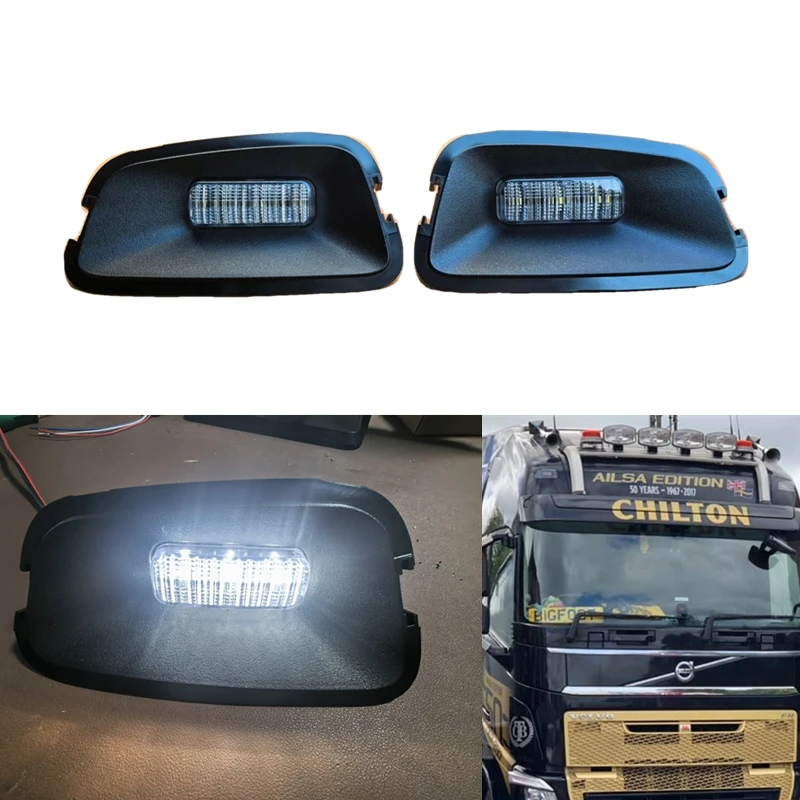 1pc 24V Sunvisor lights Top Lamp for Volvo FH16 FM Version 4 5 Truck sunvisor lamp top lamp Oem 82278938 82278930