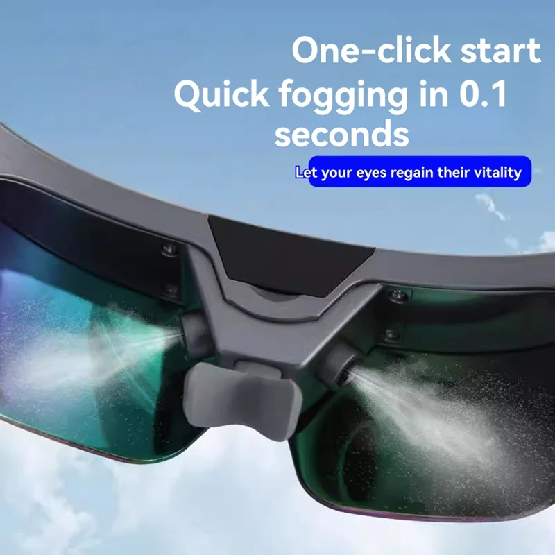SANQ Steam Glasses Eye Moisturizer Spray Can Be Charged With Water Visual Eye Protector Eye Fatigue Soothes Dry Eyes