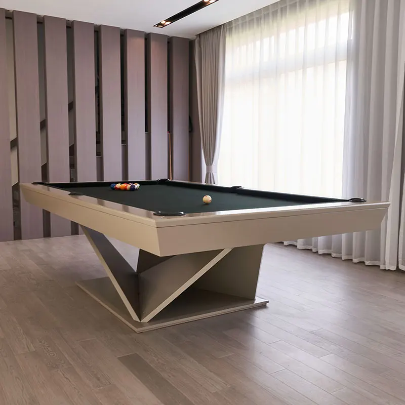 Pool Table Household Indoor Standard, Villa Customization, Pool Table Commercial American Chinese Black 8 Dining Table