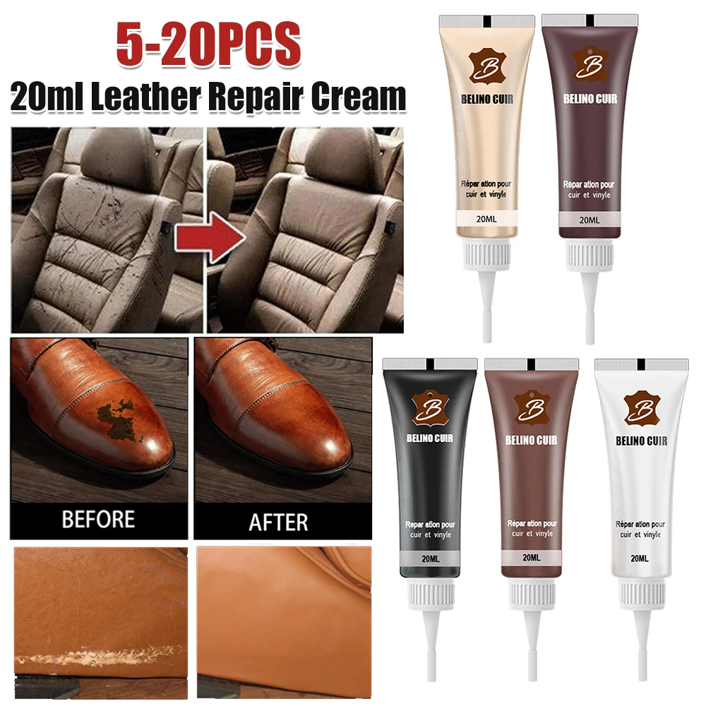 

Крем для ремонта кожи: гель для восстановления автомобильных сидений и диванов, устранения отверстий и царапин, крем для обновления кожи