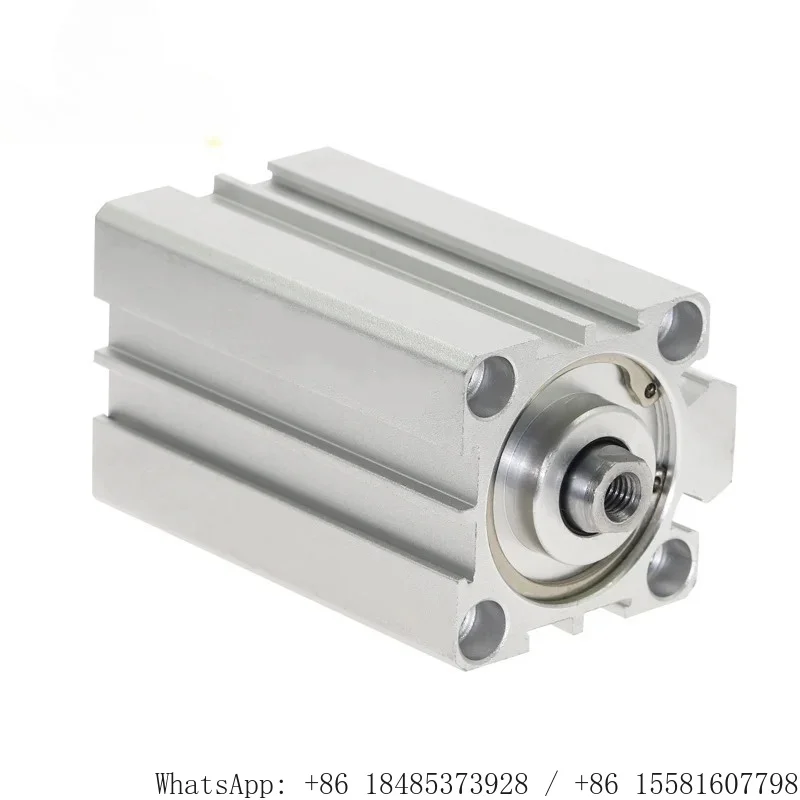 SDA80 Double Acting Compact Pneumatic Cylinder Bore 80mm Multiple Stroke Female Thread Air Drive Actuator Part