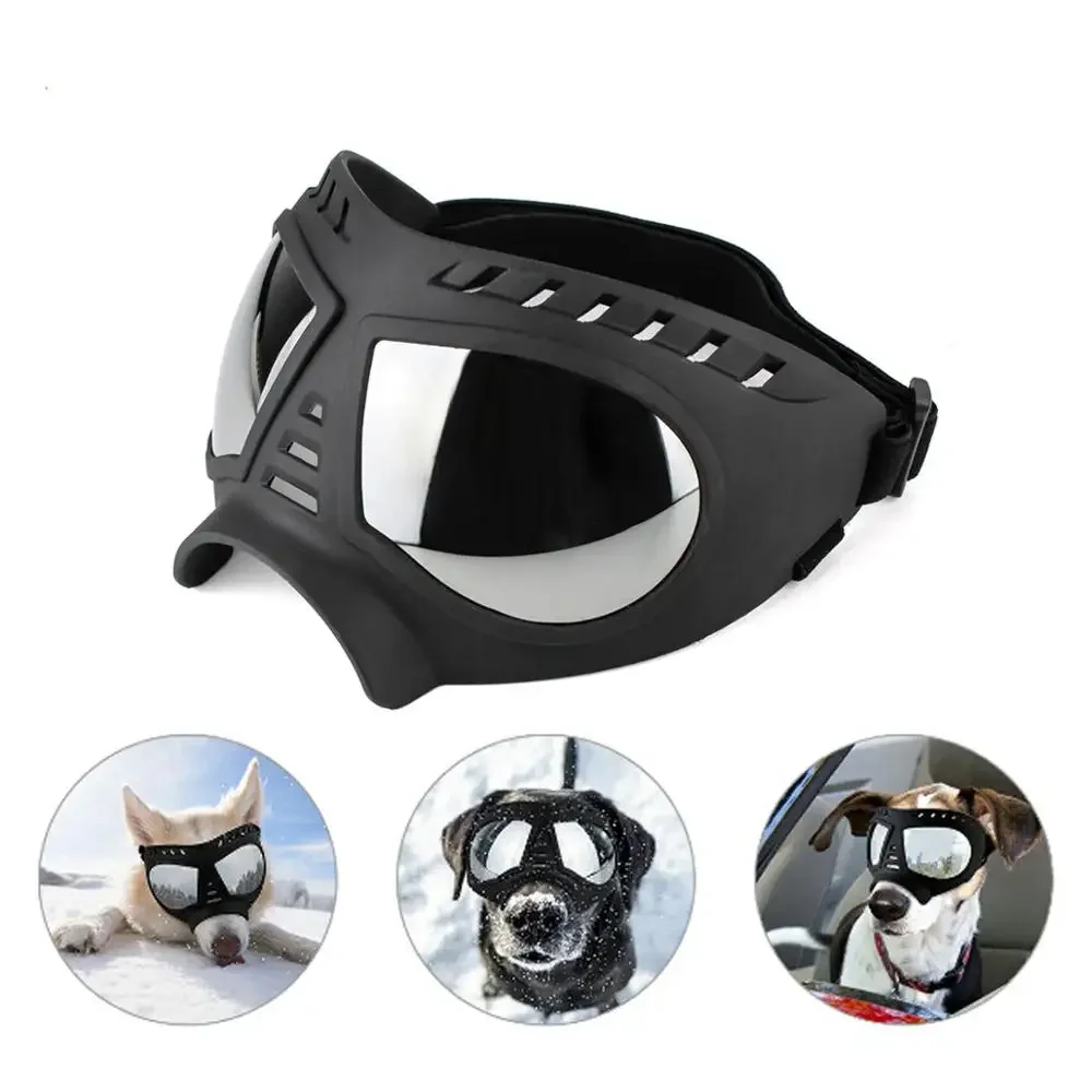 Cool Dog Sun Glasses UV Protection Windproof Goggles Pet Eye Wear Dog Swimming Skating Glasses Pet Accessories Dog supplies Dog