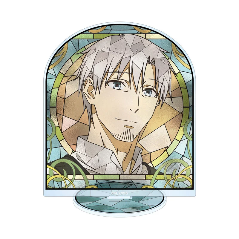 15cm Spice And Wolf Holo Lawrence Myuri Acrylic Stand Figure Stained Glass Keychain Model Board Desk Decor Fan Collection Gift