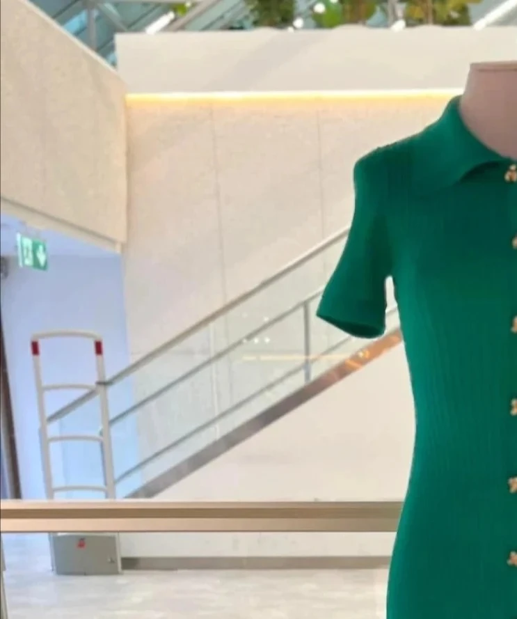 

Solid Color Single-Breasted Dress Long Lapel Waist-Closed French Style Minimalist Birthday Dinner Office Wear for Women