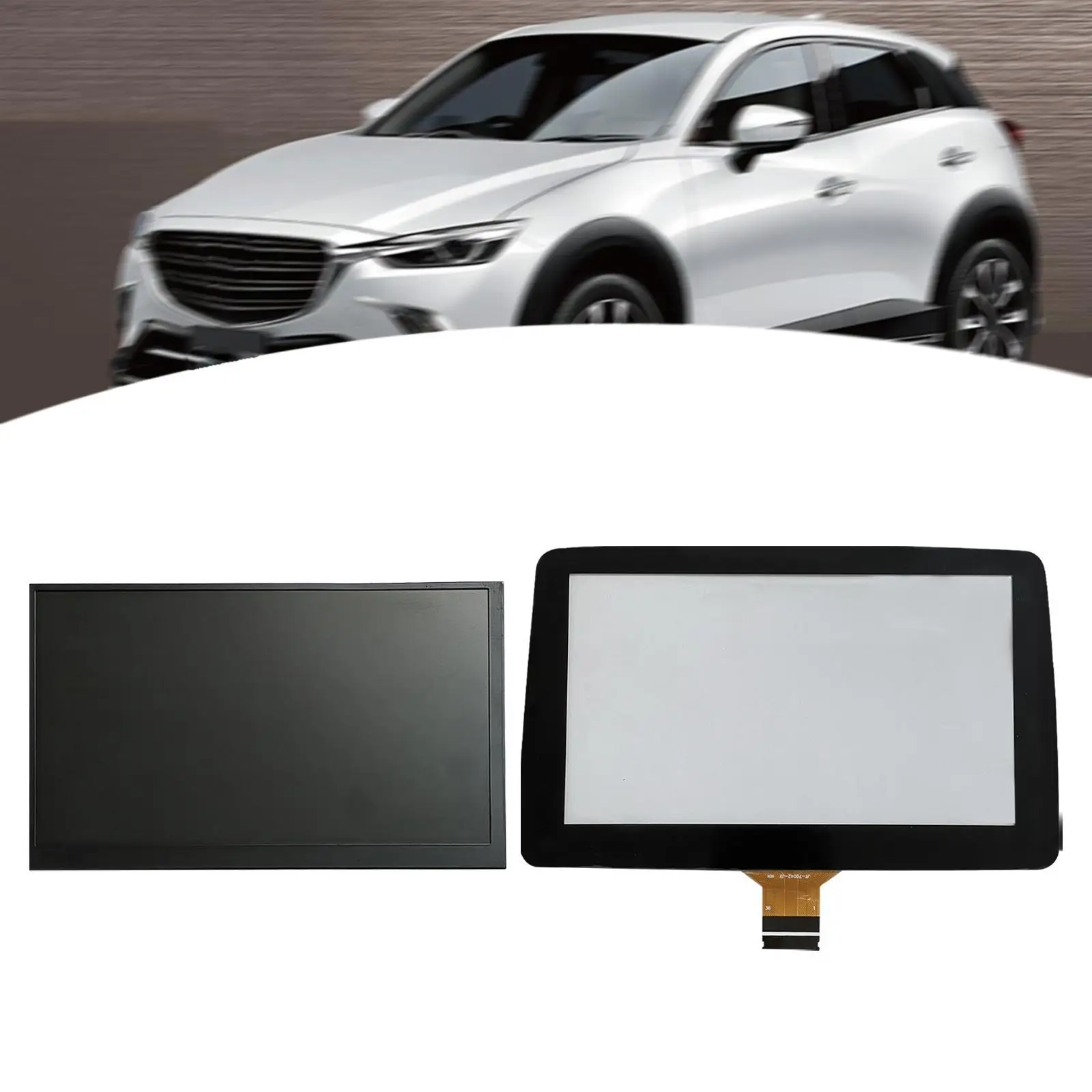 7 inch LCD Display Touch Screen Digitizer TM070rdz38 Accessories Easy Installation for Mazda 3 2014-2016 MX-5 ND 2016-2019