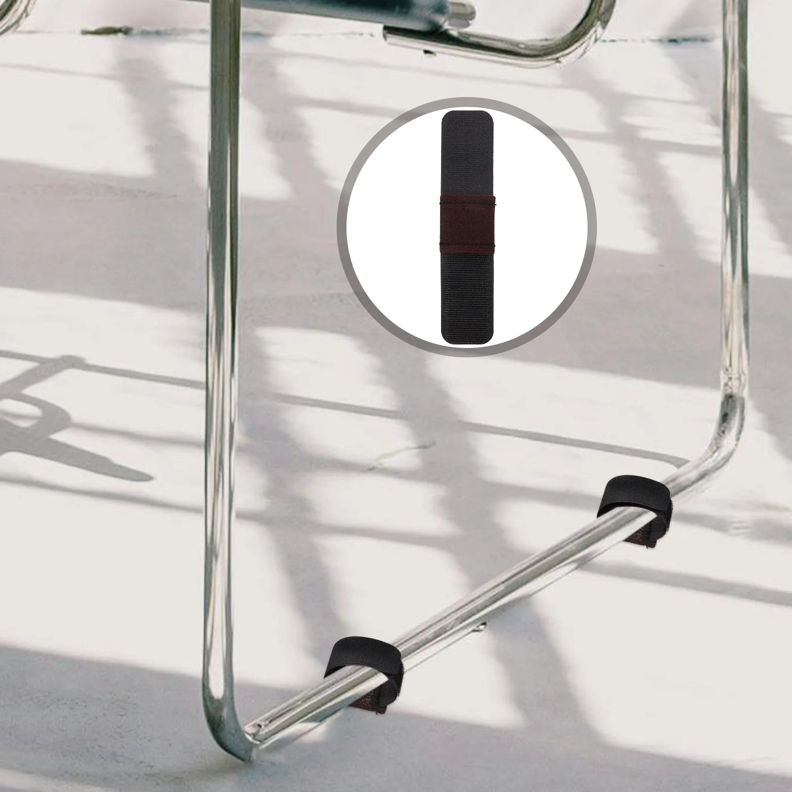 

6 шт. мебельные накладки с крючком-петлей, противоскользящие защитные накладки на пол для ножек стула, деревянные полы, набор накладок для ножек мебели для дома