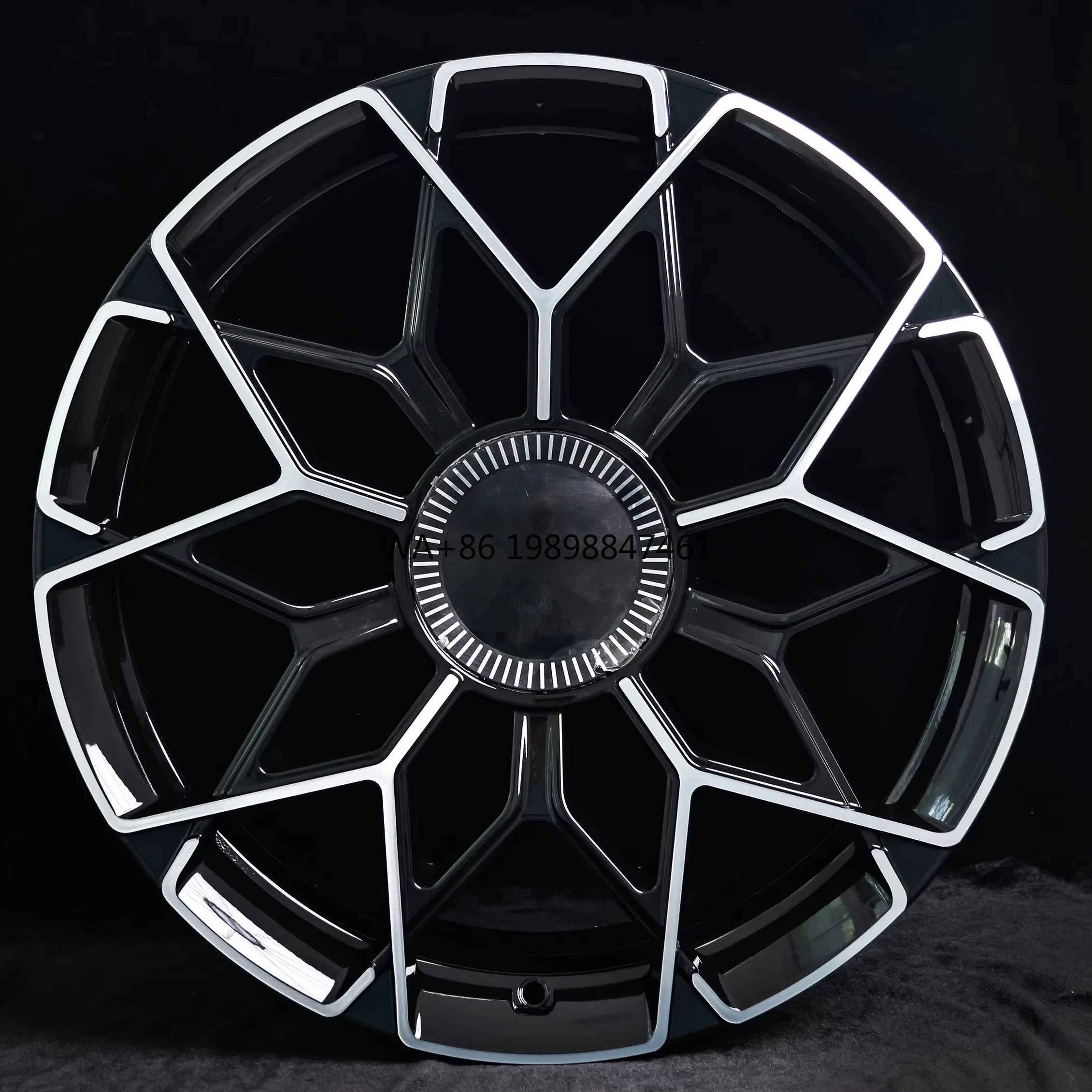 

Hot Sale 14/15/16 Inch PCD Tuning Forged Alloy Wheels New Multi-Spoke Aluminum Machine Face Rims with 25/30/40mm ET 100-114.3