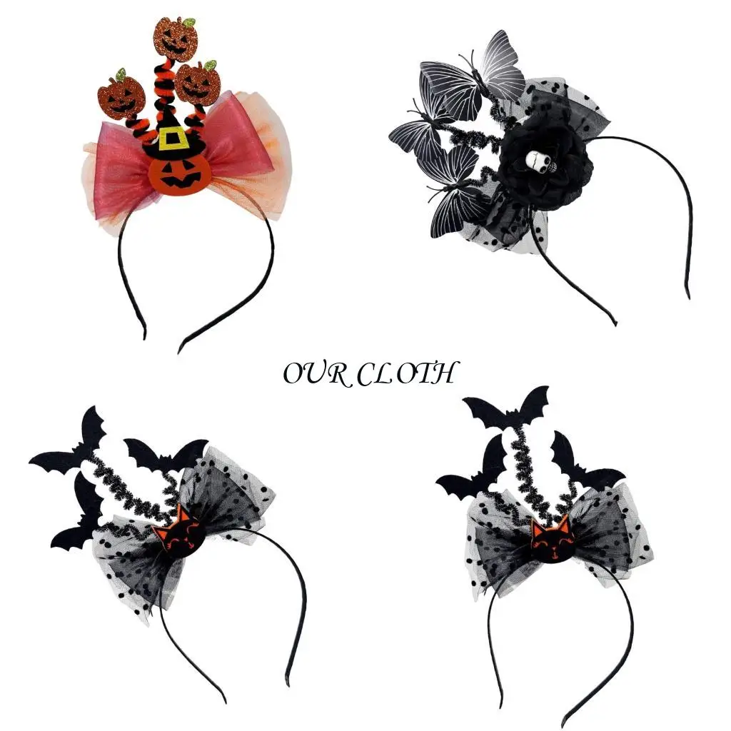 

Регулируемый аксессуарный дизайн аксессуаров для волос в готическом стиле для тематических вечеринок Y1AC