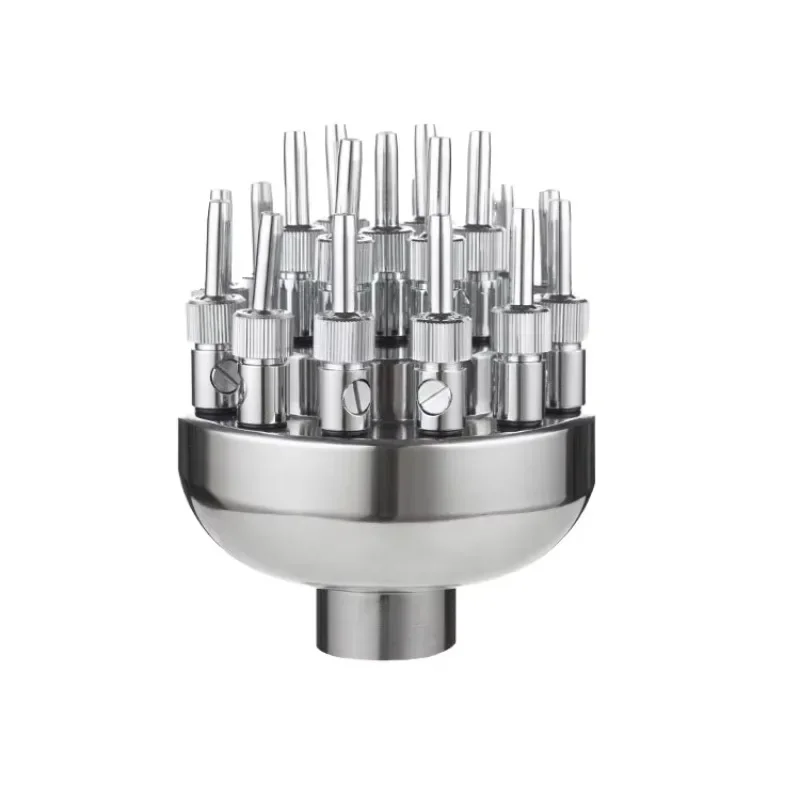 #Adjustable DN25 DN40 DN50 Stainless Steel Three Layer Flower Fountain Nozzle Modern Garden Water Feature For Outdoor Pool Decor