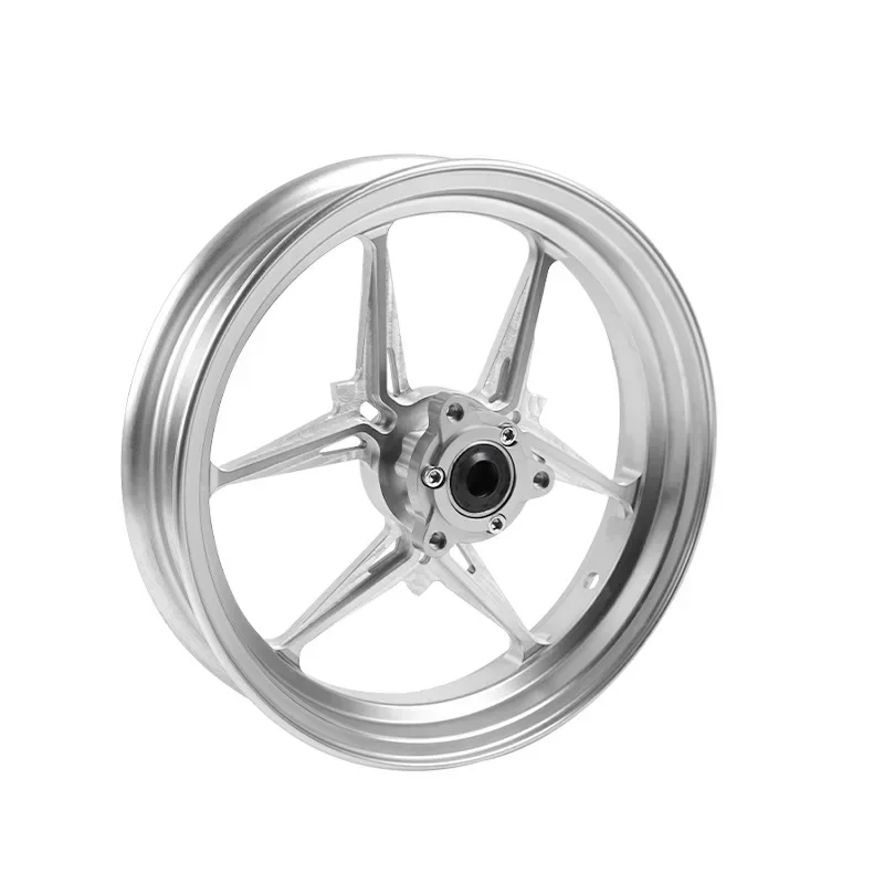 Electric motorcycle PDS aluminum alloy wheel hub U1 UQI US U + modified front wheel hub front steel ring 12 inches