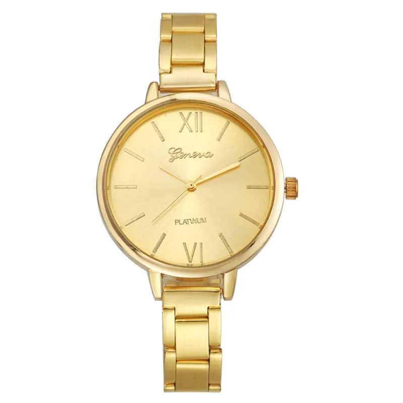 Women Bracelet Watch Mujer Golden Relojes Small Strap Quartz Leisure Watches Popular Wristwatch Hour Female Ladies Elegant Clock