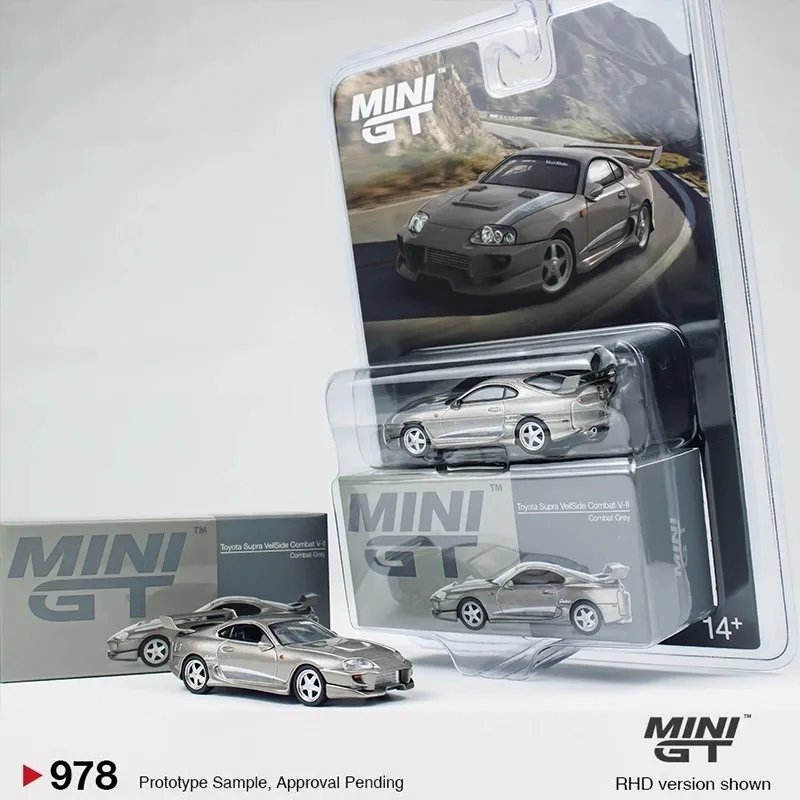 

MINIGT 1:64 Supra VeilSide Combat Alloy Car Model