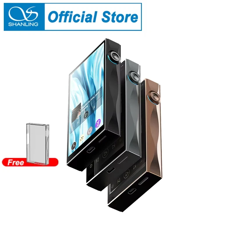 SHANLING M3 PLUS Master (6+64) Android 13 Music Player Portable Digital Audio MP3 MQA 16X PCM 768 DSD512 Hi-Res Audio 6+64GB