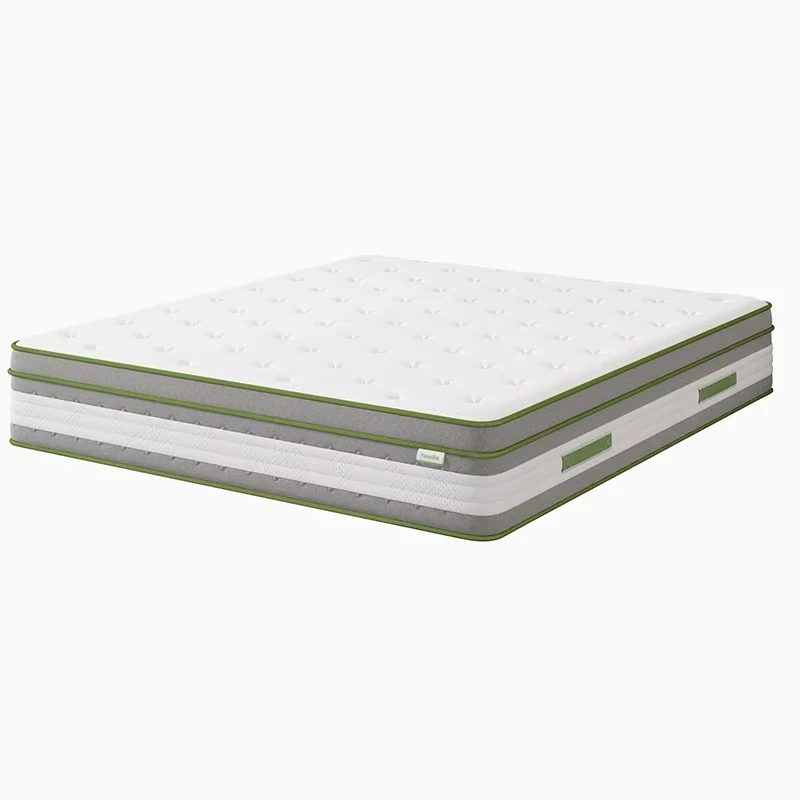 Wholesale luxury hotel mattress king size memory foam pocket spring European style apartment dorm mattress