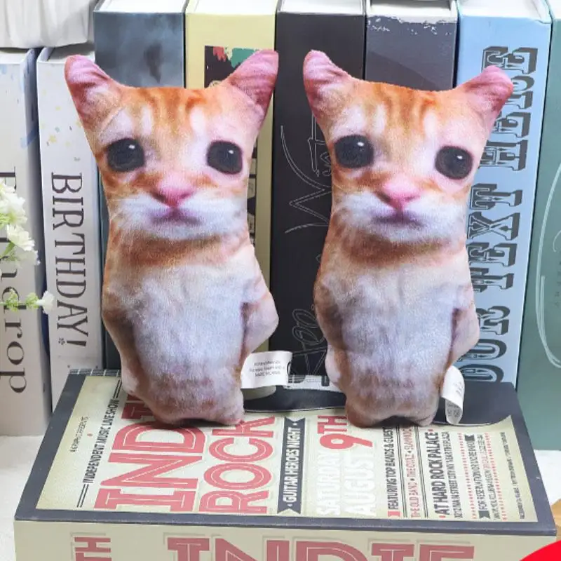 21cm Urocze Pluszowe Zabawki Koty Ei Gato Wowwow, Pluszaki, Symulacja Zwierząt, Prezent Urodzinowy, Świąteczny, Kolekcjonerska Zabawka dla Dzieci