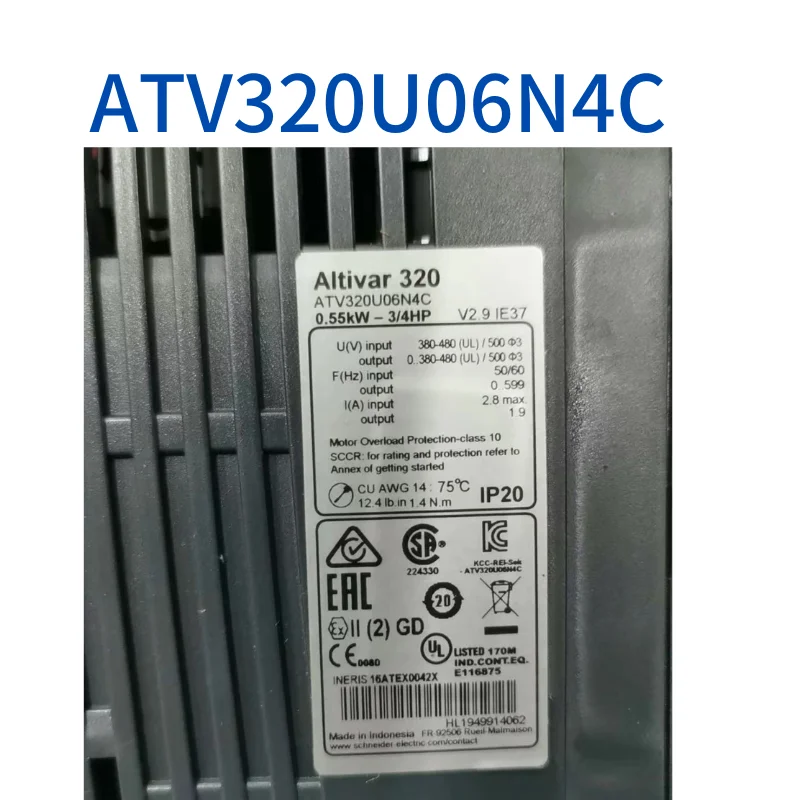 Fast delivery of second-hand ATV320U06N4C frequency converter