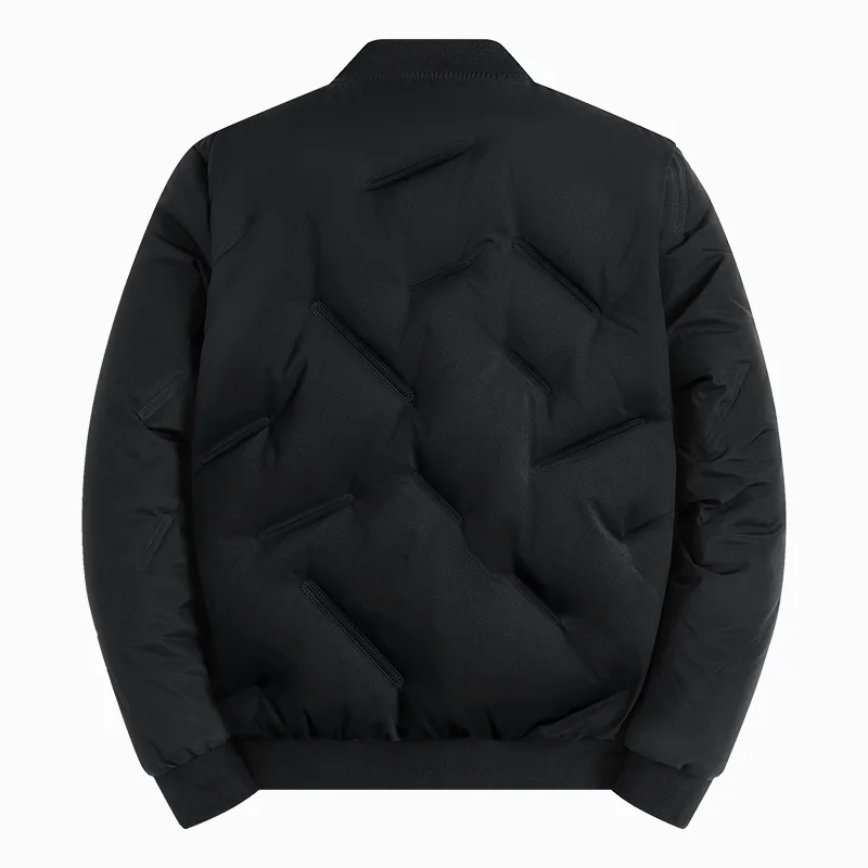 メンズダウンジャケットパーカーコートパーカージャケット厚く暖かい冬カジュアル防寒防水服メンズパファージャケットプラスサイズ 8XL