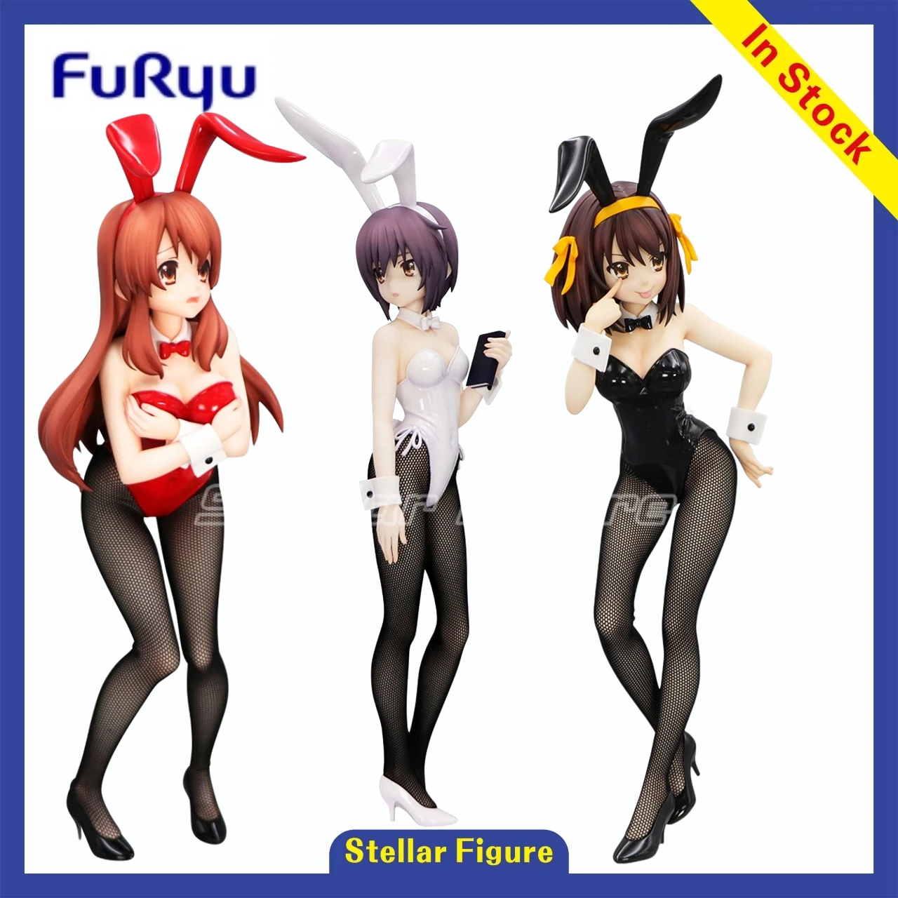 

【SF】In Stock FuRyu BiCute Bunnies The Melancholy of Haruhi Suzumiya Asahina Mikuru Nagato Yuki Suzumiya Haruhi Figure Model
