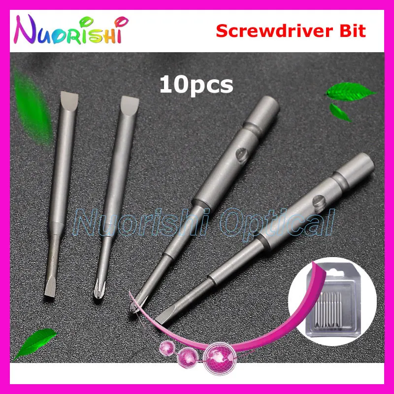 10pcs Screwdriver Bit Sockets Bits for Repairing Glasses Watch Cellphone Repairing Screwdriver Tool BT01  BT02E