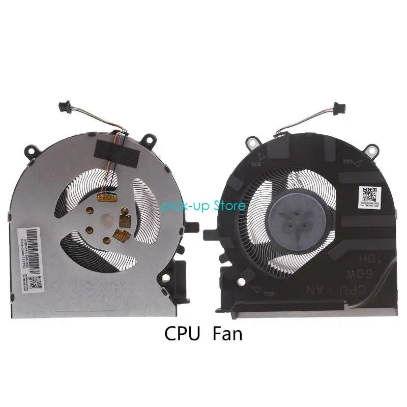 Q5WA CPU GPUラジエーターDC 5V 4ピン4ワイヤラップトップクーラーファンHP Victus 16-D 16-E TPN-Q263 TPN-Q264 EG75070S1-C700 C710 S9A